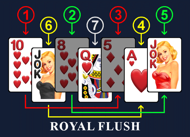 Bermain Bolatangkas Bet ke-4 Royal Flush