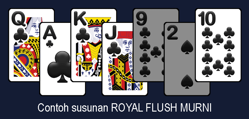 Royal Flush Murni Internet Bola Tangkas